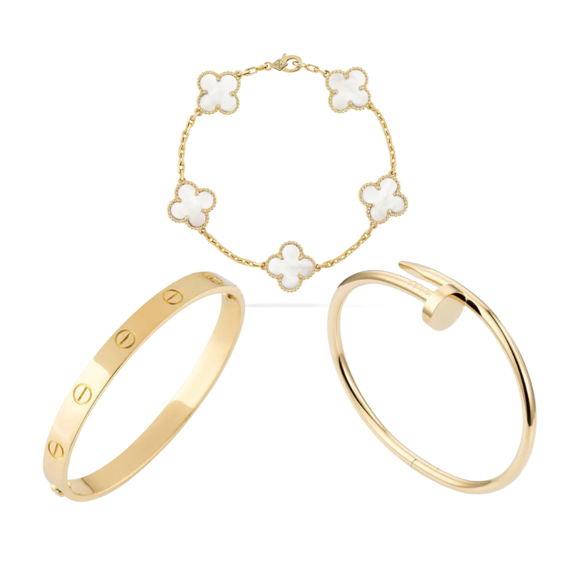 3-teiliges Armbandset „Ellen“