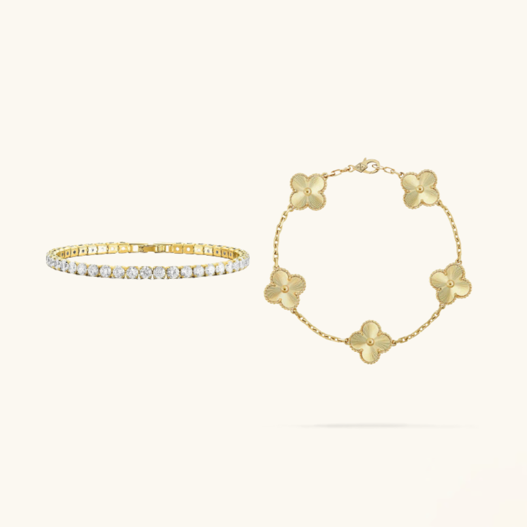 2-teiliges Armbandset "Uno"