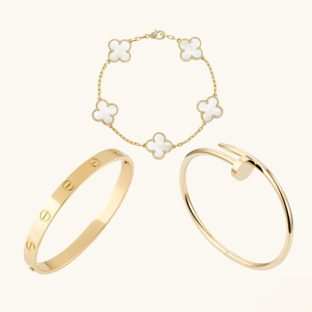 3-teiliges Armbandset „Ellen“