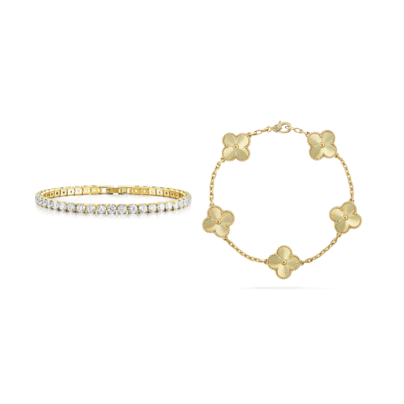 2-teiliges Armbandset "Uno"
