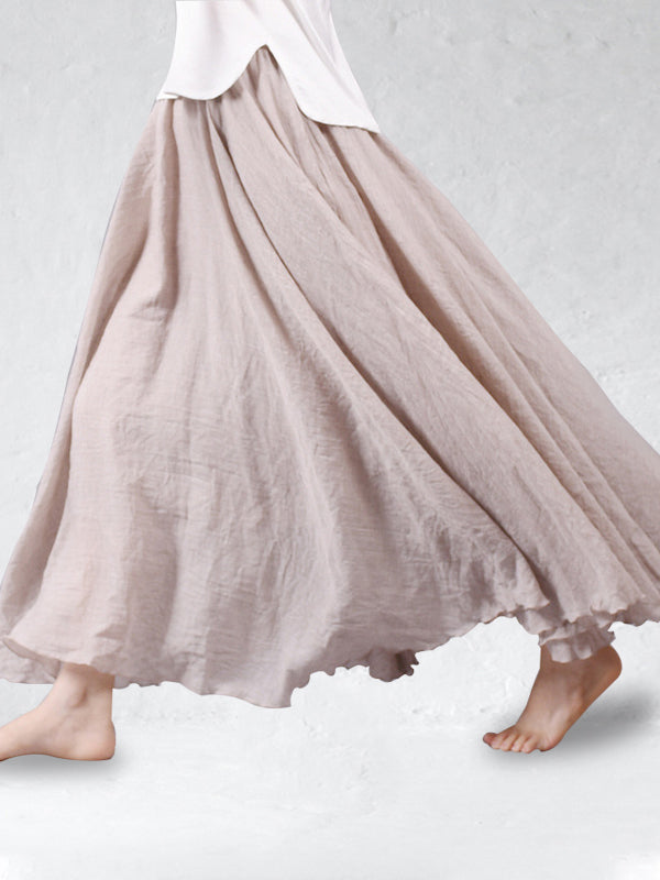 Pearl Shiny Skirt - Effortless Movement