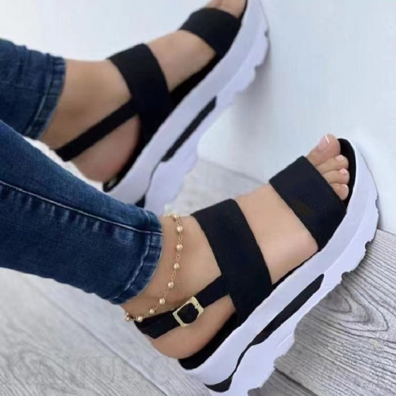 Esther - Comfort Platform Sandals