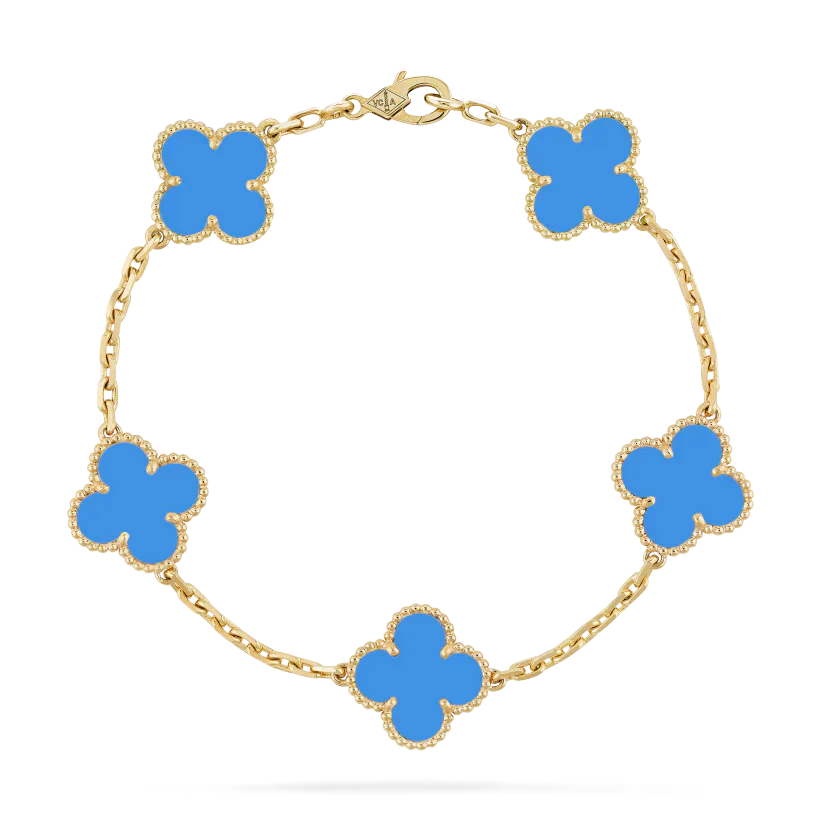 Clover Bracelet | Royal Blue