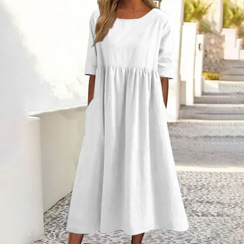 Sophie™ | Linen and Cotton Dress