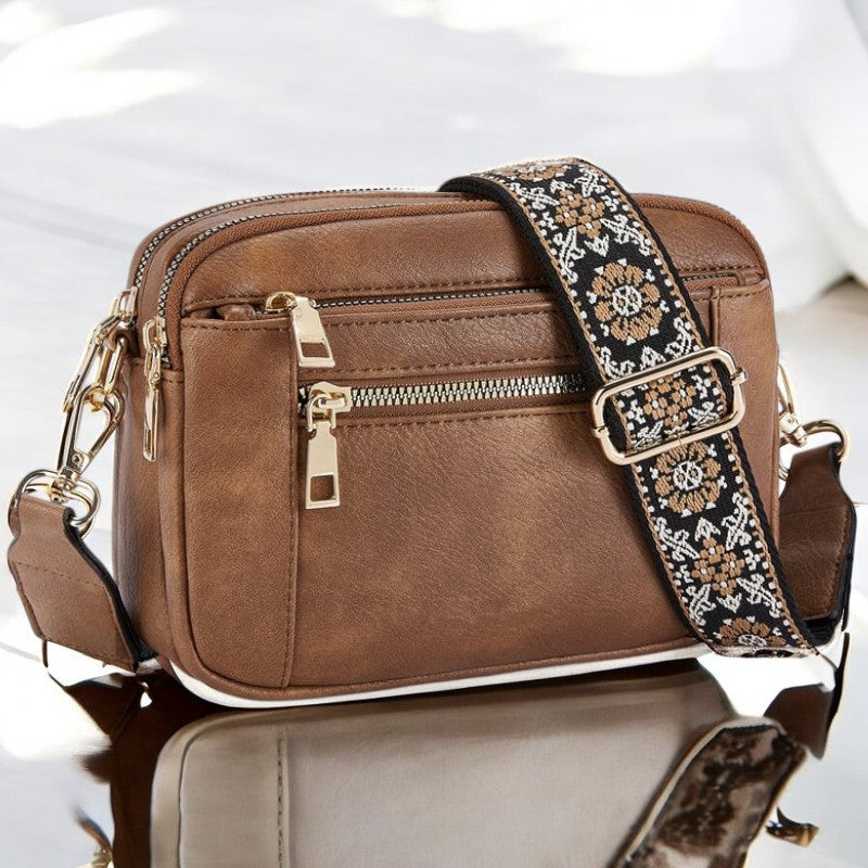 Marlo - Refined Leather Shoulder Bag