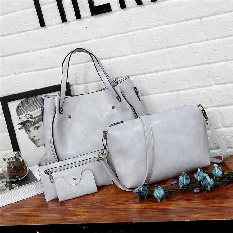 Vienna -  4-Piece Set Vintage Bags Eco-Pu Leather