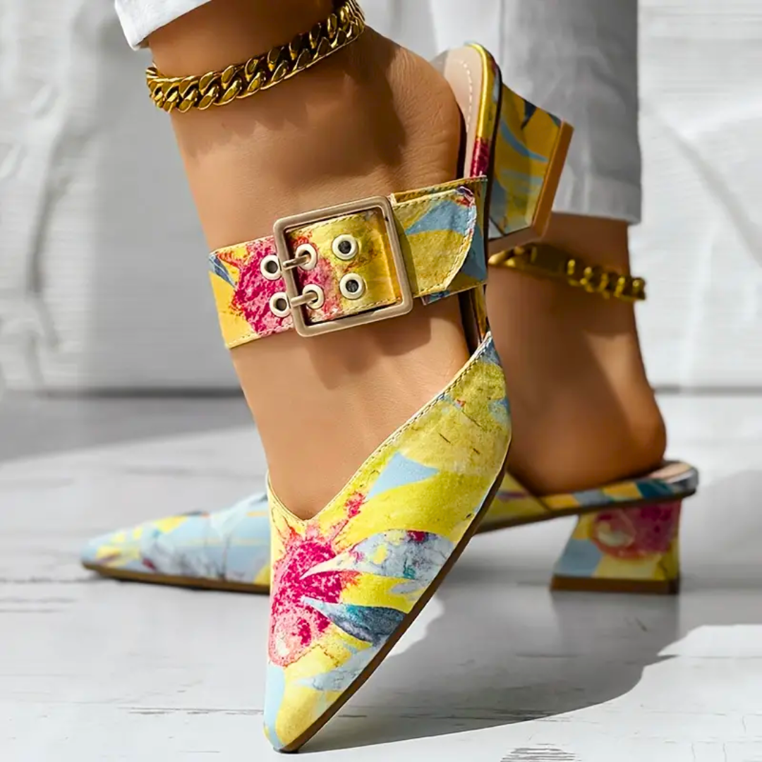 LYDIA | Colorful Heel Sandals