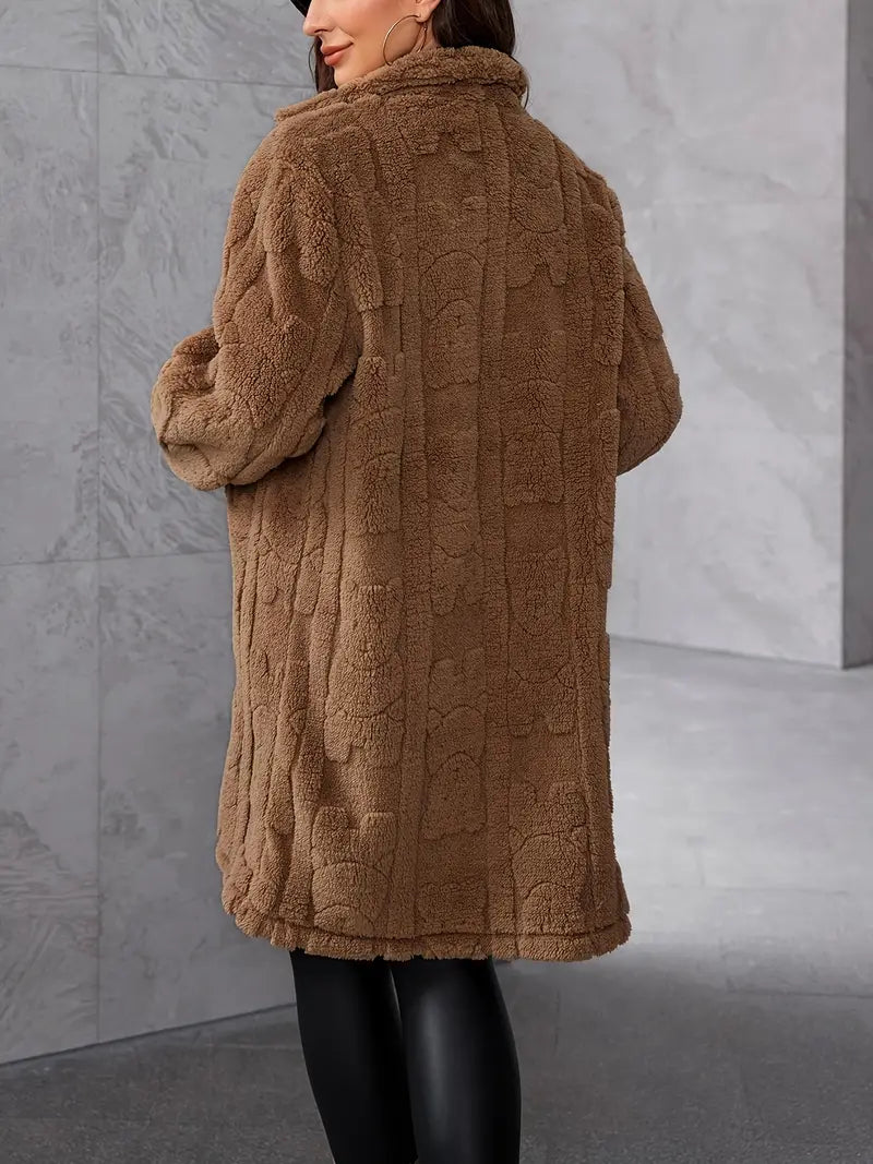 Claire - Textured Winter Coat