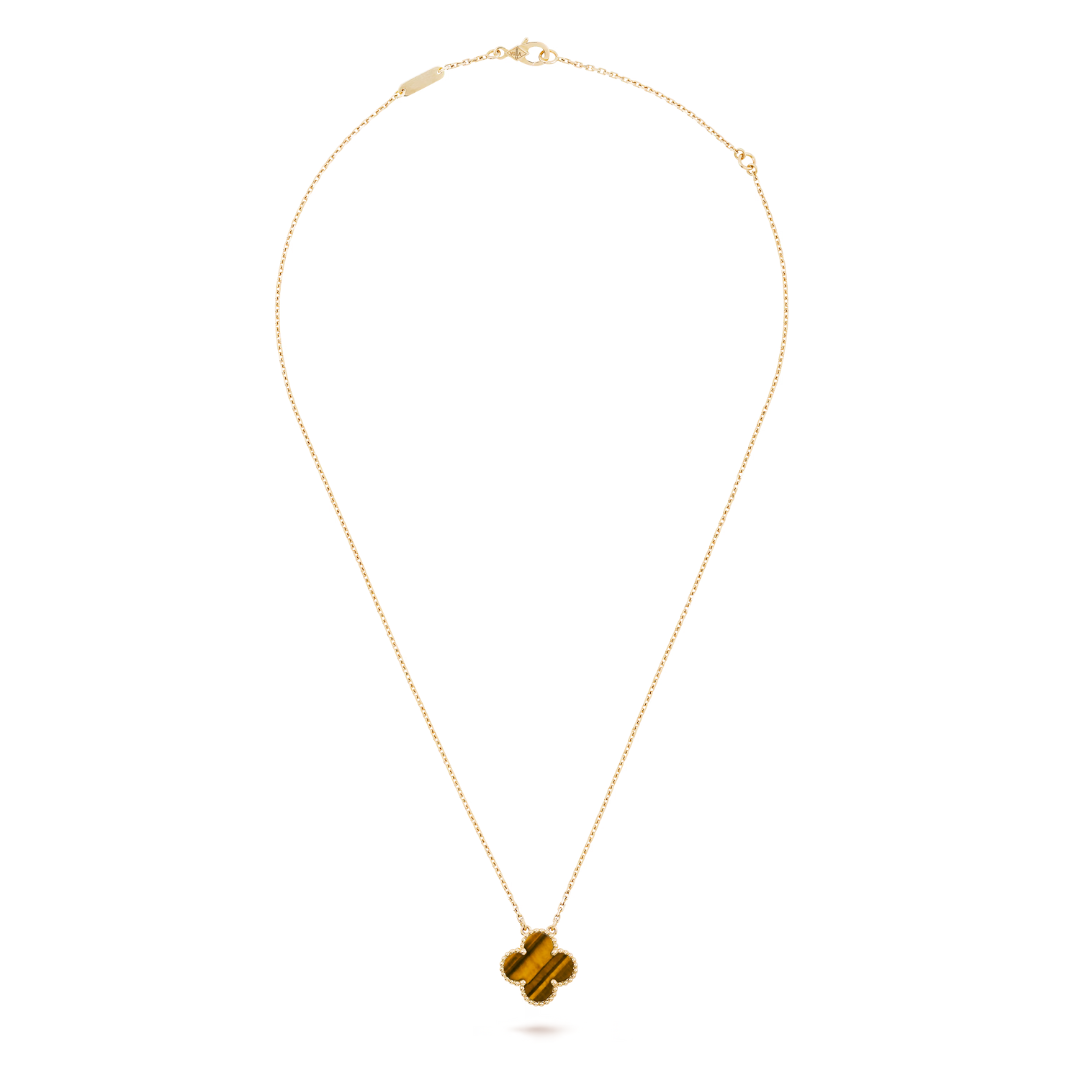 Clover Necklace | Amber