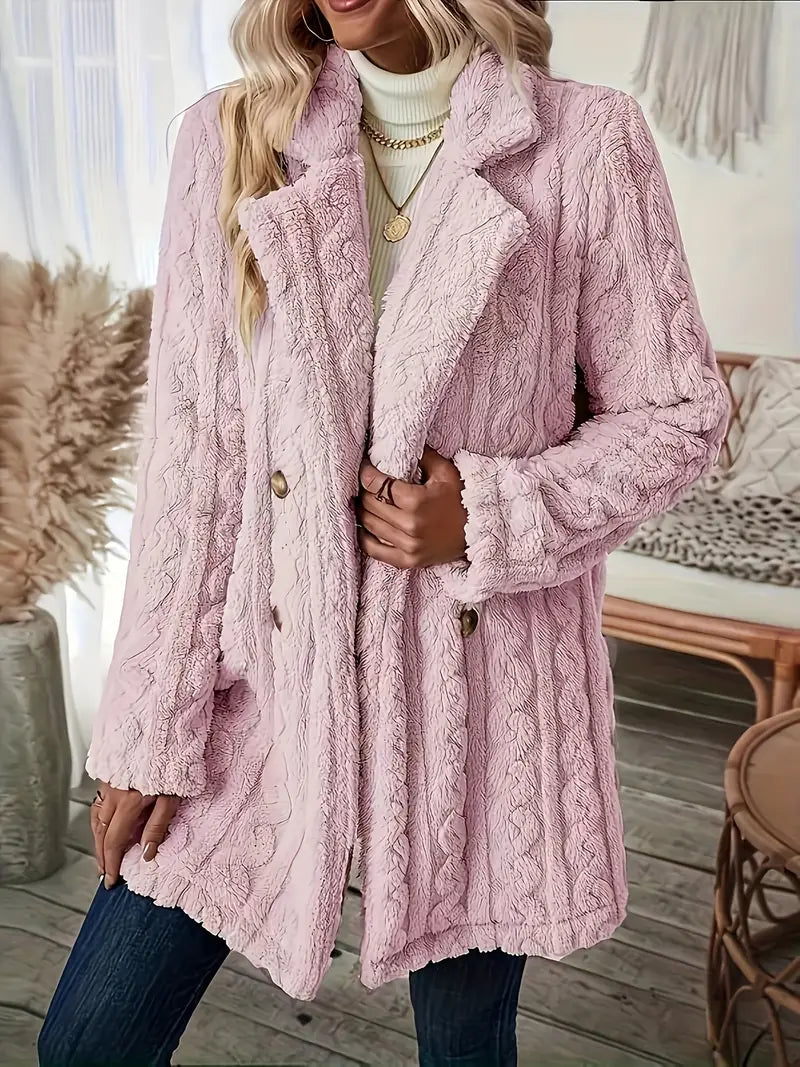 Claire - Textured Winter Coat