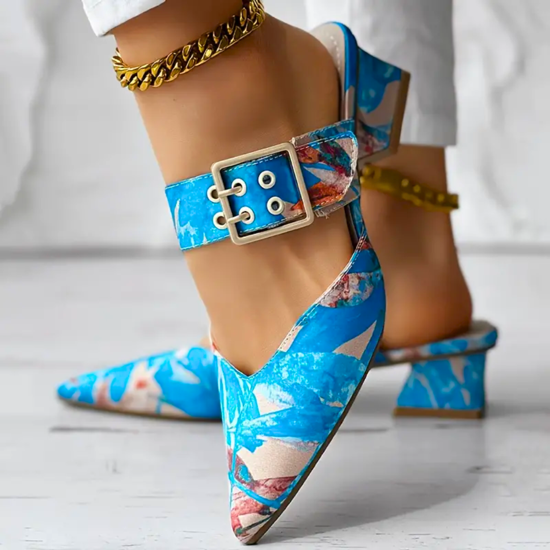 LYDIA | Colorful Heel Sandals