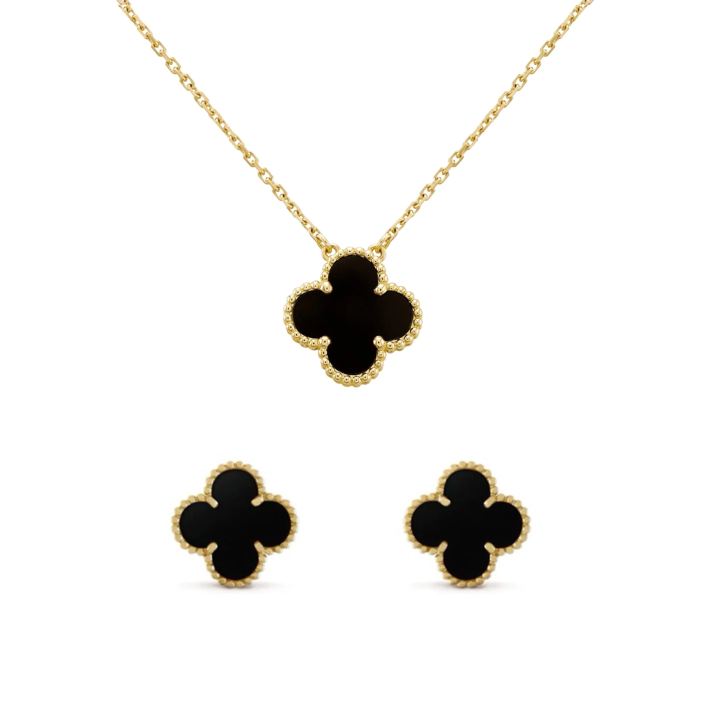 Gold Black | Clover Set