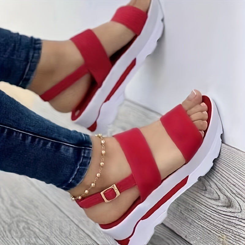 Esther - Comfort Platform Sandals