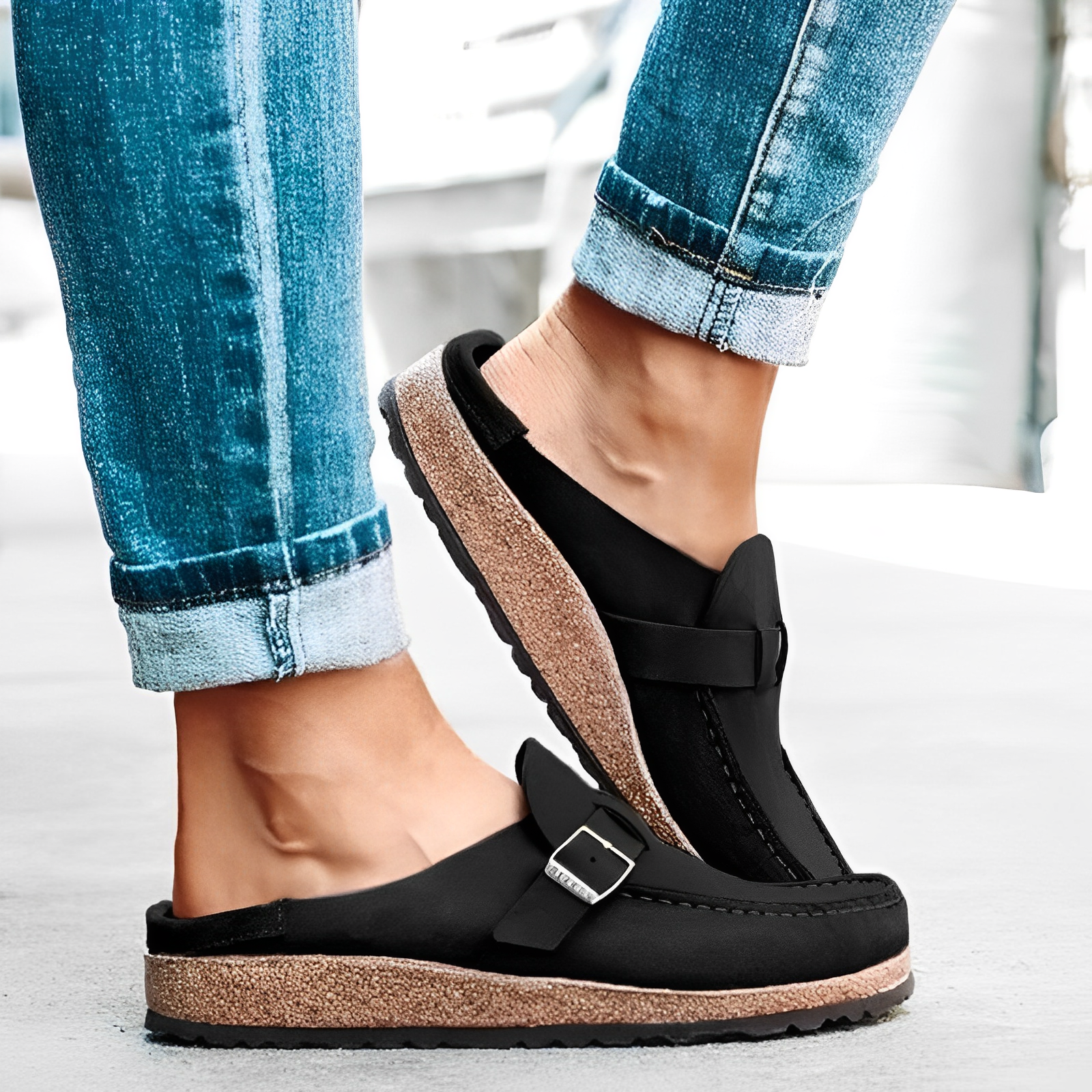 ELLEN - Chic Orthopedic Mules