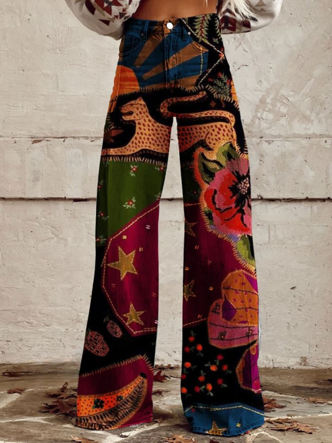 Liora | BOHO Flared Pants