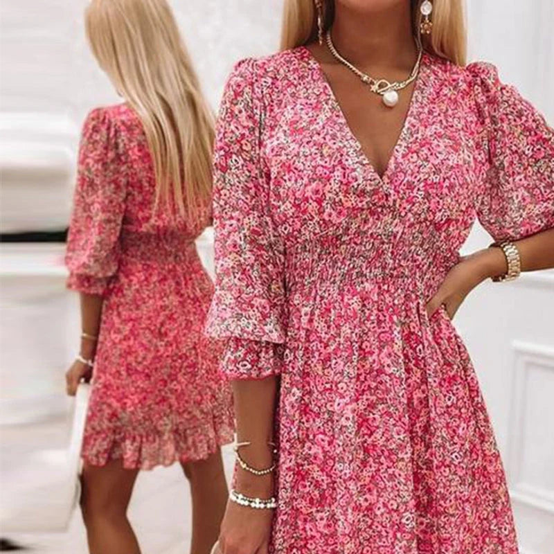 MADISON | Elegant Floral Dress