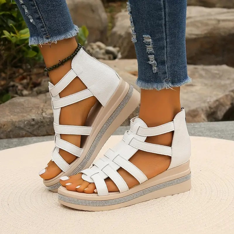 CHOLE | Elegant Wedge Sandals