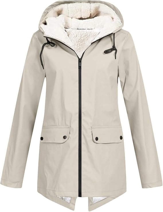 Harriet Hooded Zipper Jacket