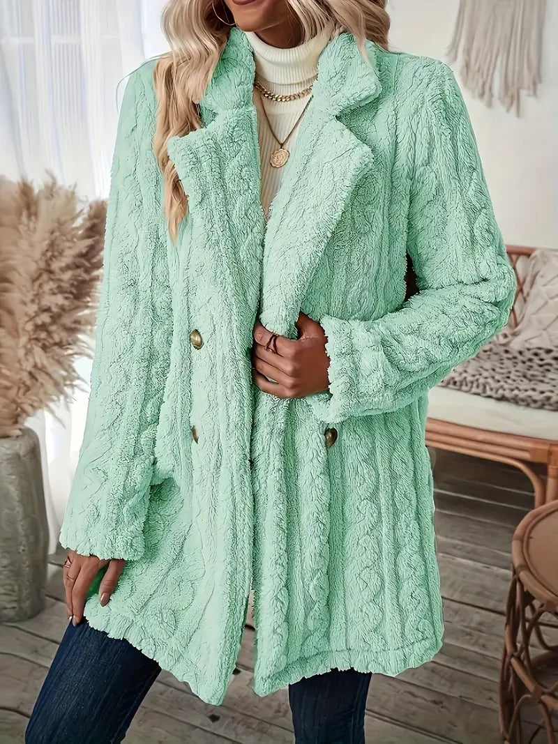 Claire - Textured Winter Coat