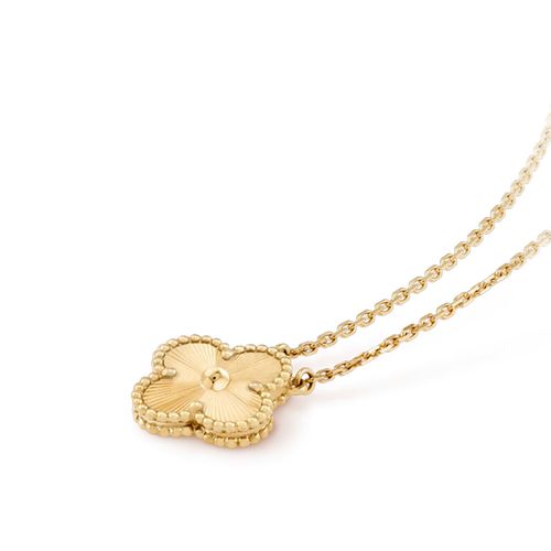 Clover Necklace | Gold