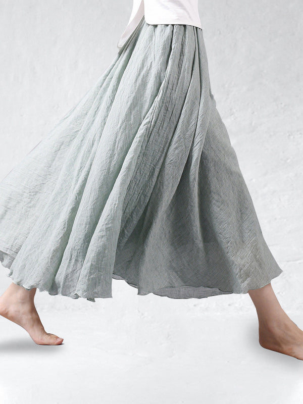 Pearl Shiny Skirt - Effortless Movement