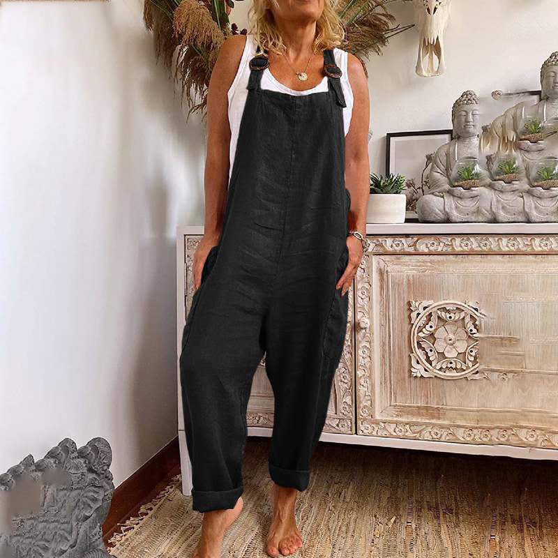 Janine Timeless Jumpsuit - Relaxed Elegance