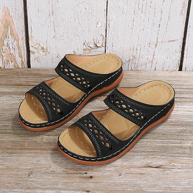 NALYA | Patterned Comfort Sandals