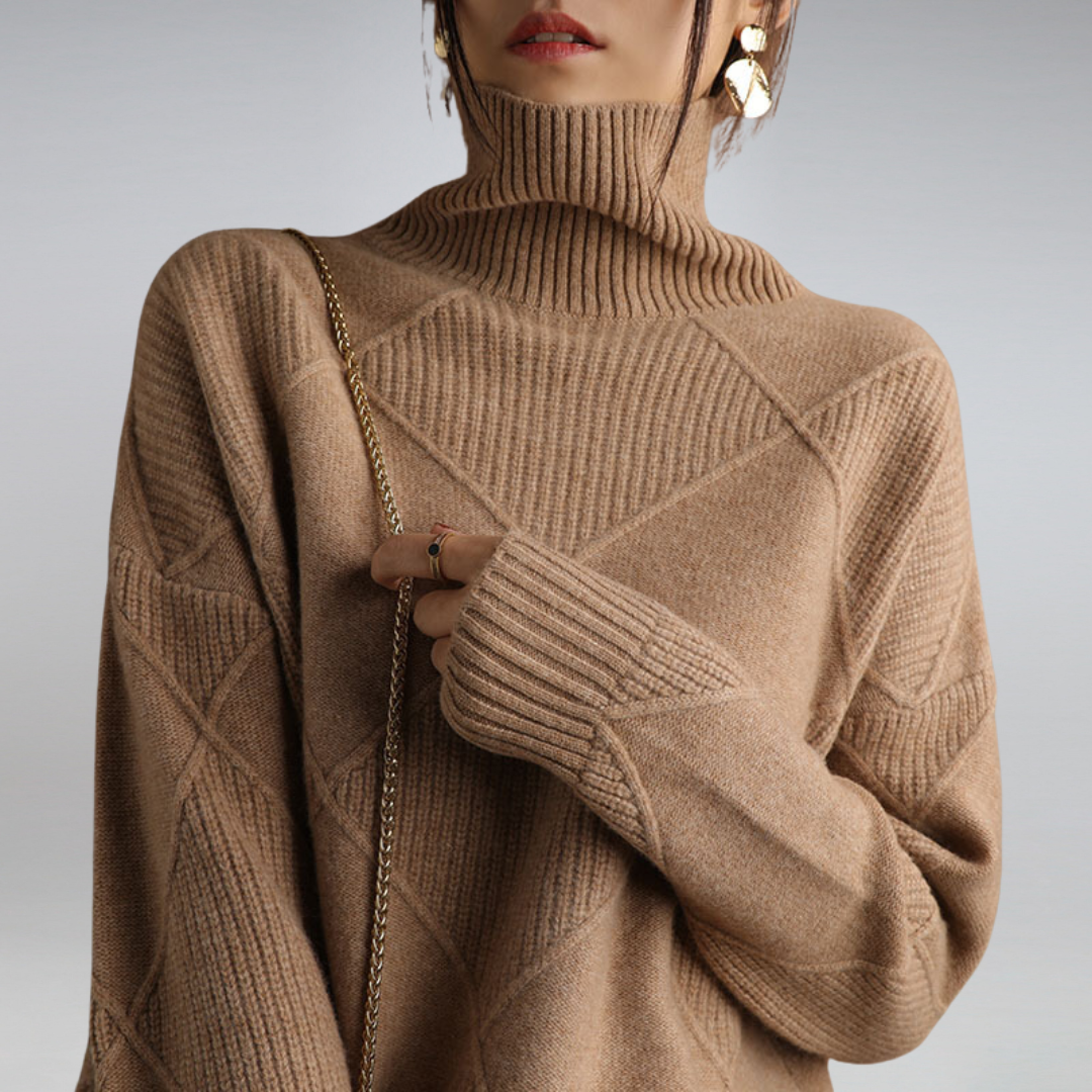 LIZ - Timeless Turtleneck Sweater