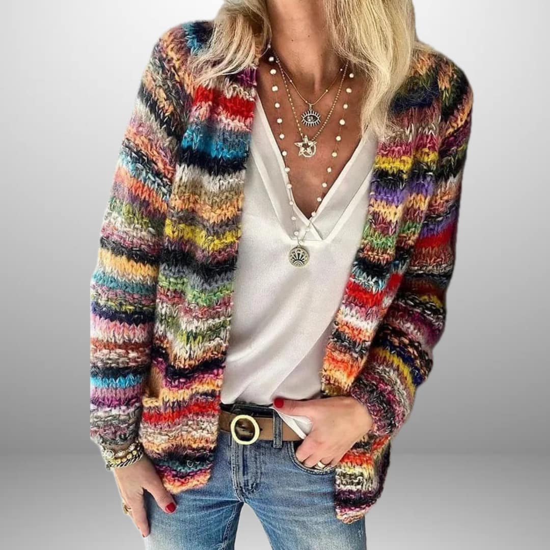 Elowen - Luxurious Art-Inspired Cardigan