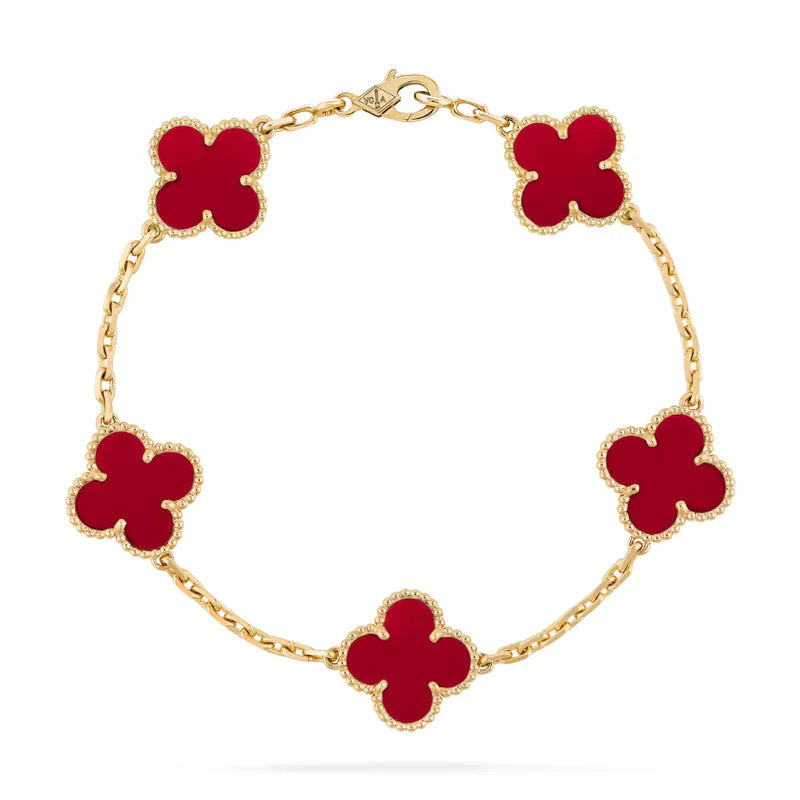 Gold Red Luxe | Clover Set