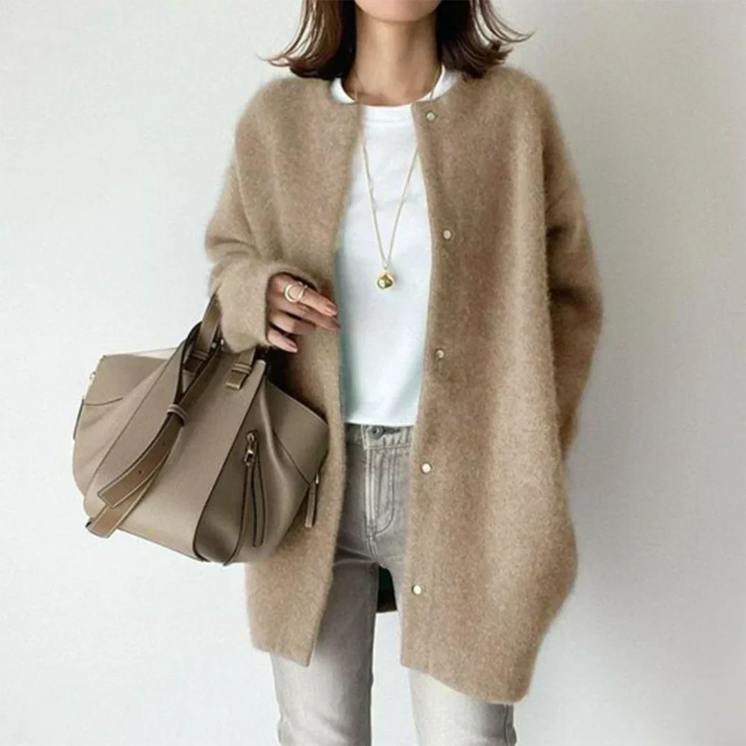 Olive - Elegant Knit Cardigan