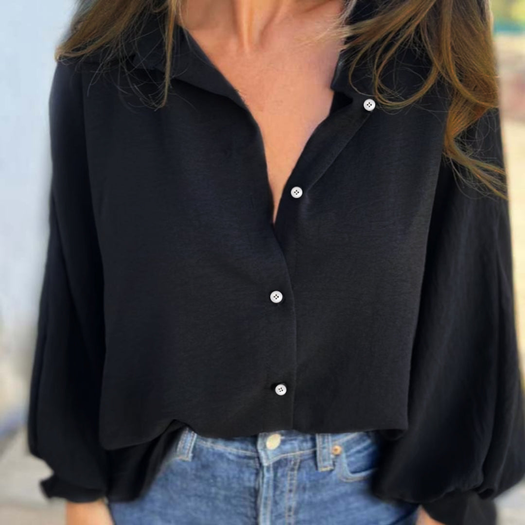 Mia - Elegant Button-Up Blouse