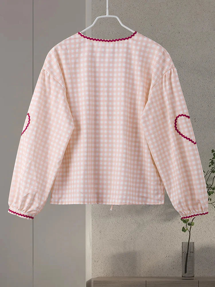 Elodie - Heart Blouse