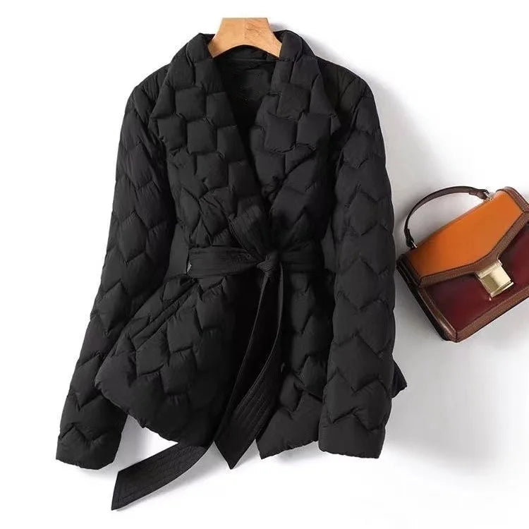 Sienna - Quilted Belted Jacket