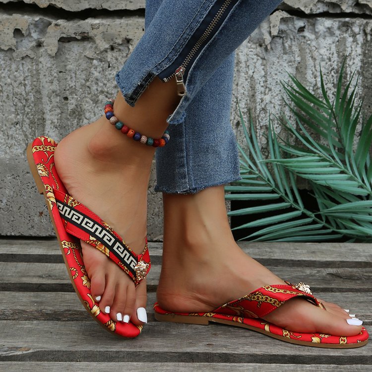 Willow - Luxe Print Sandals