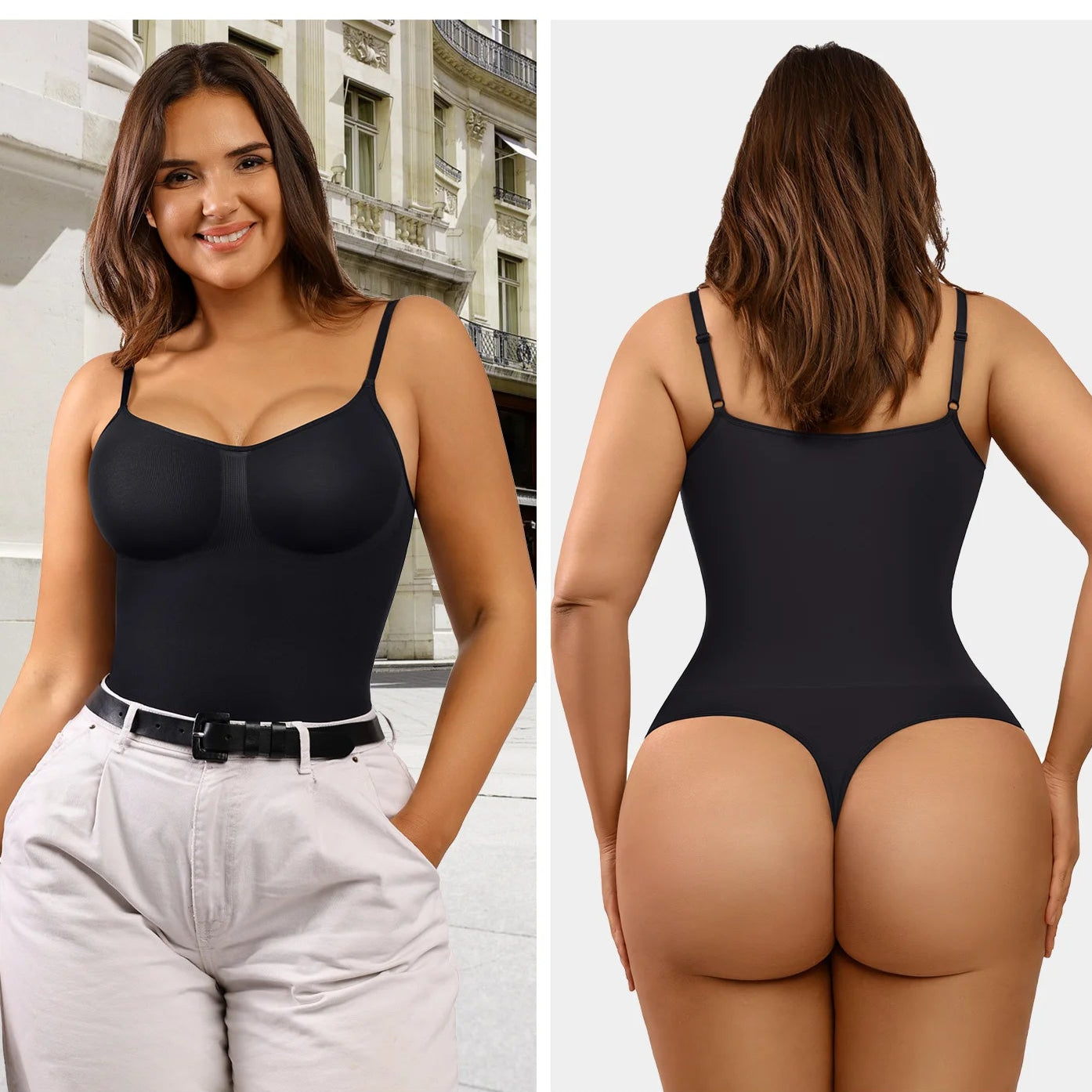 SHAPER | Viral Seamless String Bodysuit for a Flat Belly