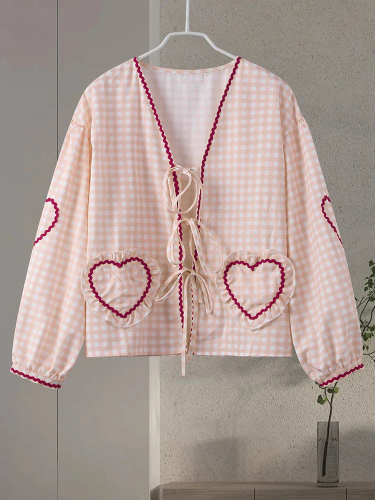 Elodie - Heart Blouse