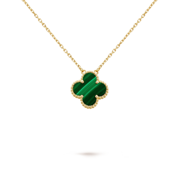 Clover Necklace | Emerald