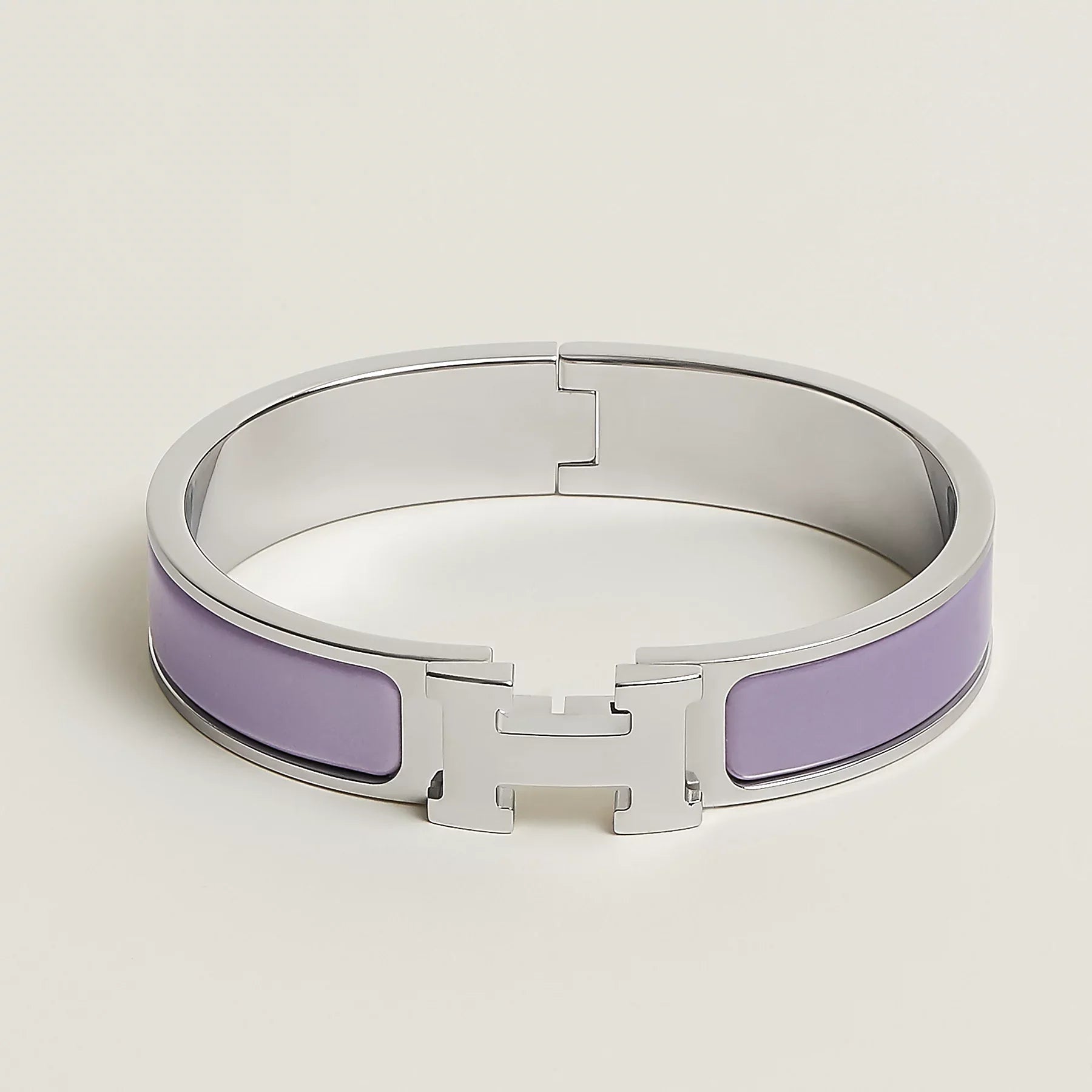 Exclusive Purple | Helene Silver Bracelet