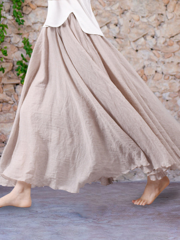 Pearl Shiny Skirt - Effortless Movement