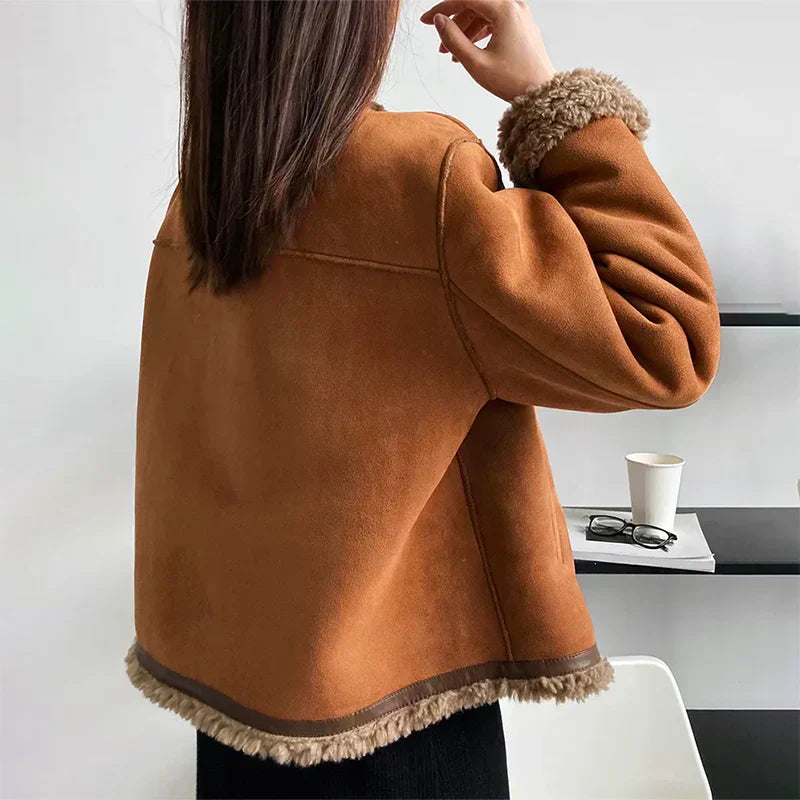 Adeline - Cozy Shearling Jacket