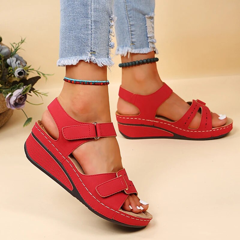 Cora -  Adjustable Strap Sandals