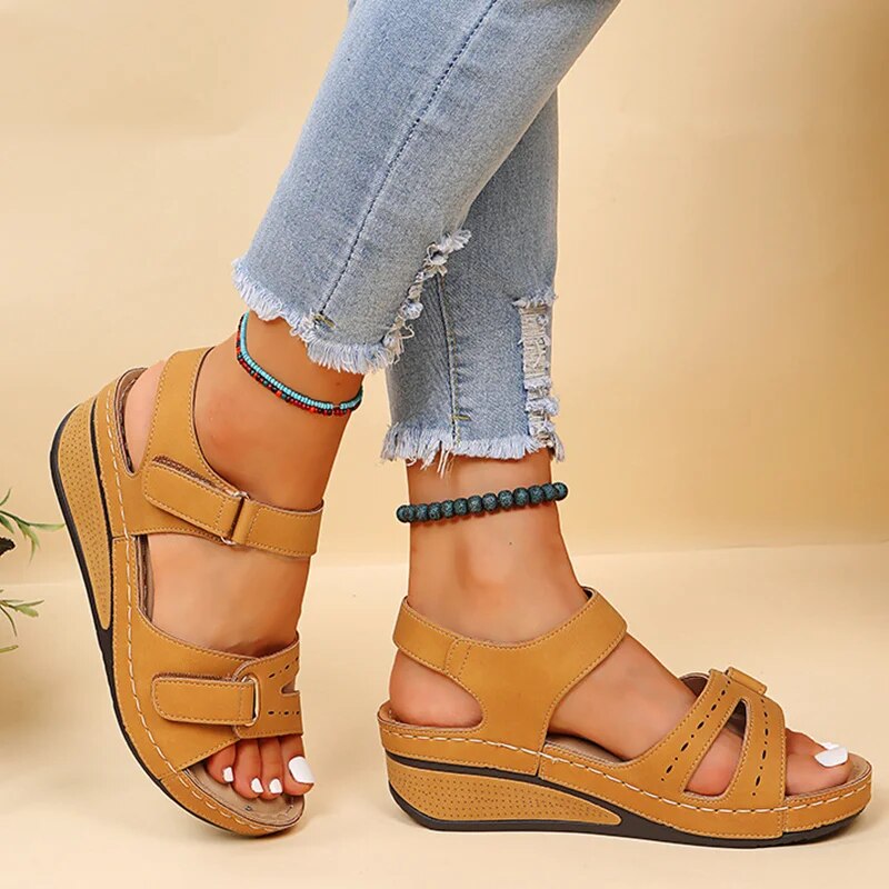 Cora -  Adjustable Strap Sandals