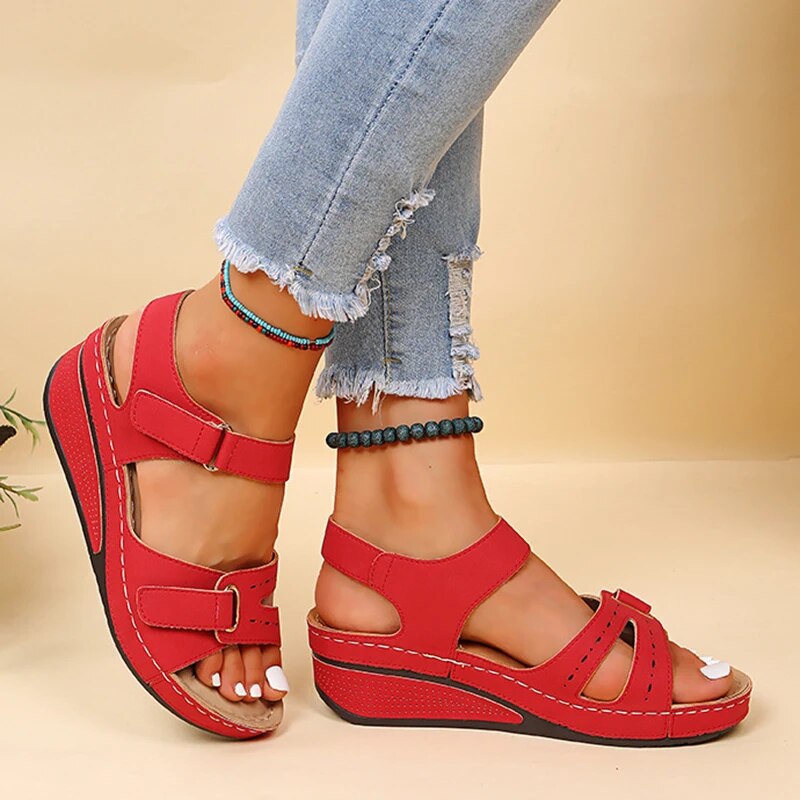 Cora -  Adjustable Strap Sandals