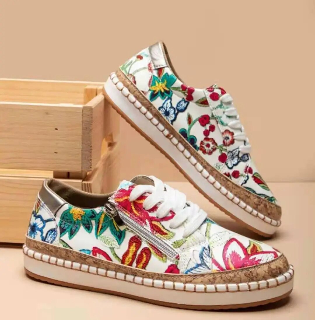 Gianna - Stylish Botanical Shoes