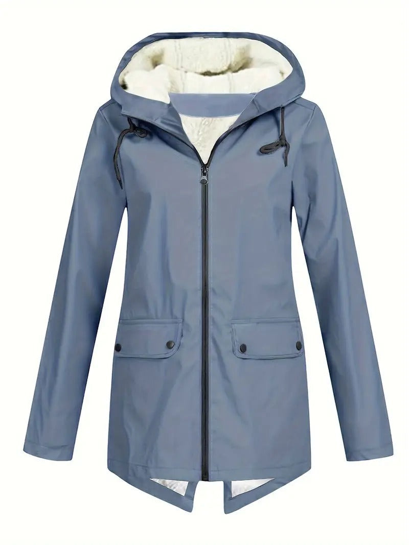 Harriet Hooded Zipper Jacket