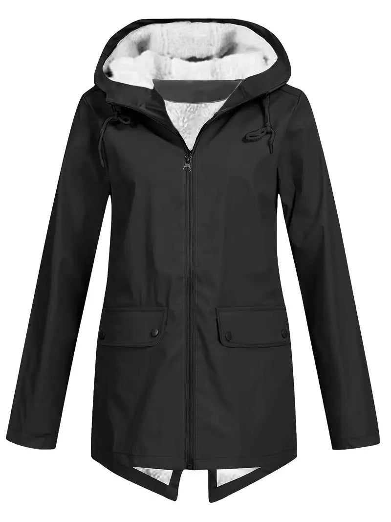 Harriet Hooded Zipper Jacket