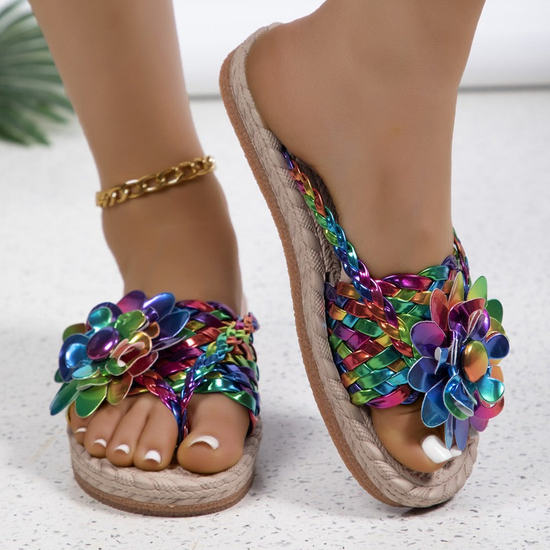 Libi - Vibrant Bloom Sandals