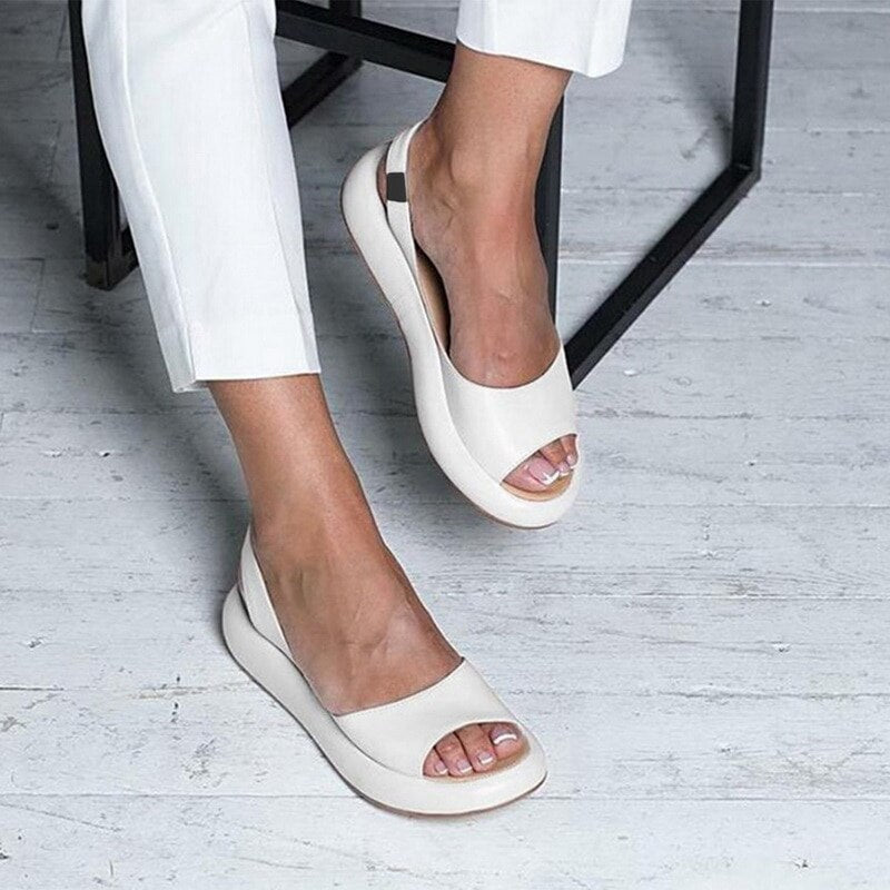 Eva - Chic Minimalist Slingback Shoes