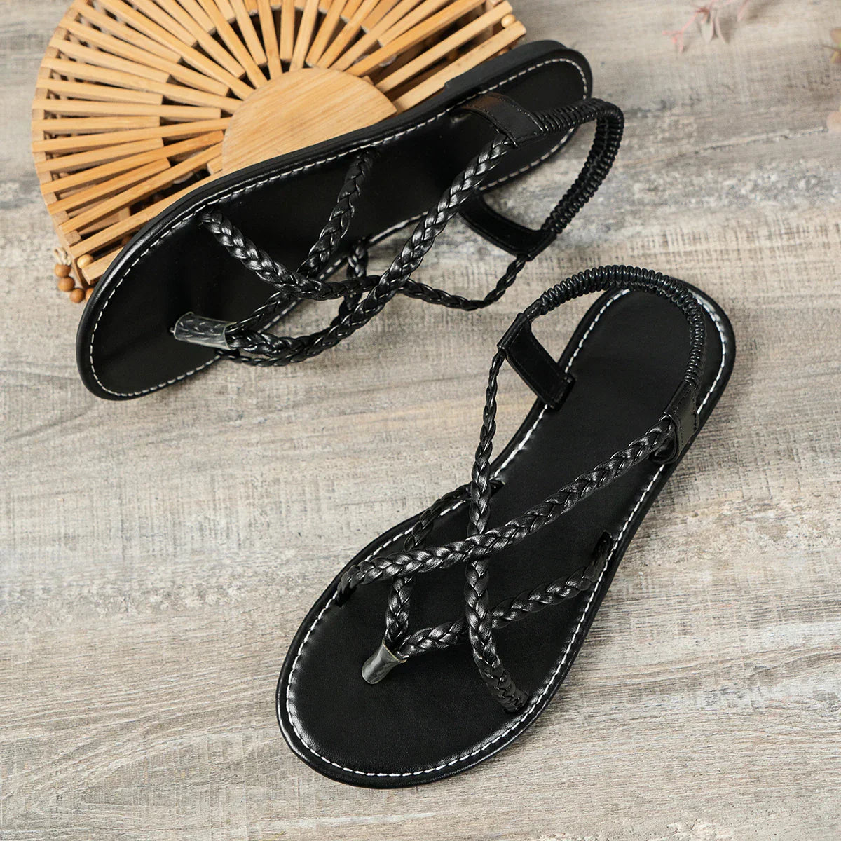 Sofia - Luxe Braided Sandals